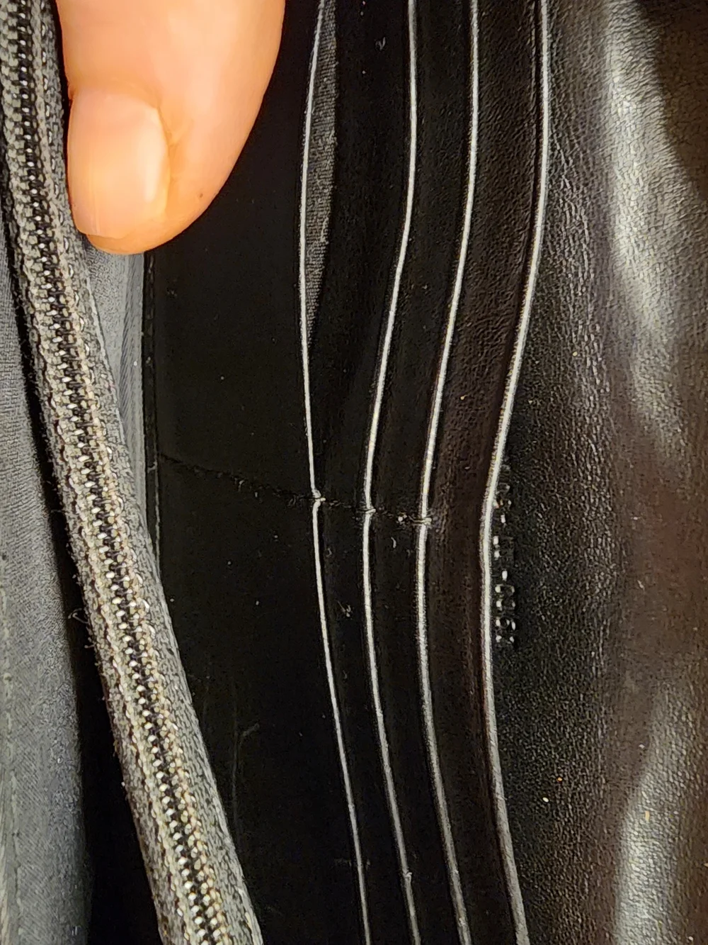 Dior Black Women's Flap Wallet Clutch